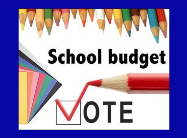 School Budget Vote Picture with colored pencils