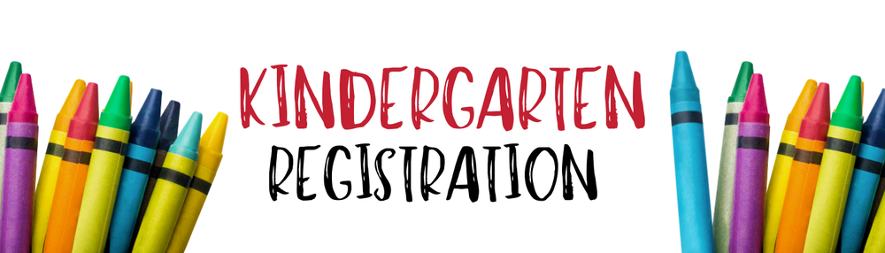 Picture of Crayons - Kindergarten Registration Banner